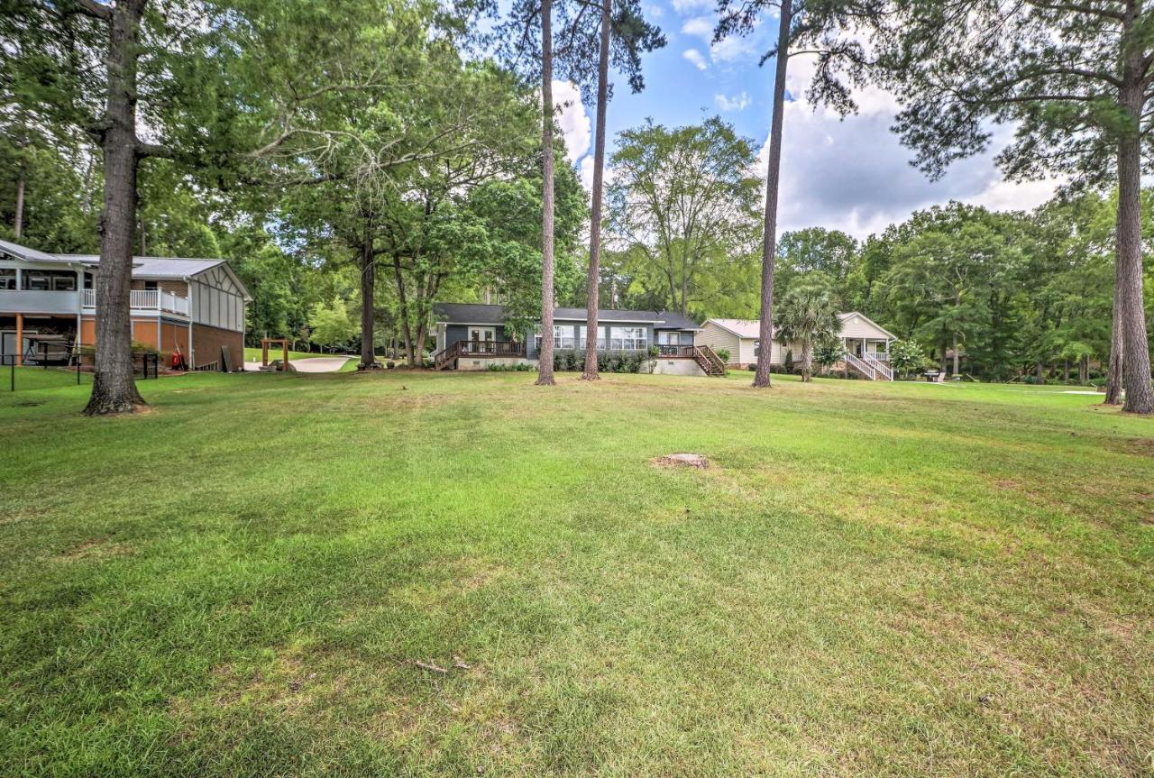 Waterfront Lake Sinclair Home With Boat Dock! Milledgeville Exterior foto